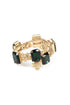 ADDICTED2 - Bracciale ANASTASIA con cristalli colore smeraldo