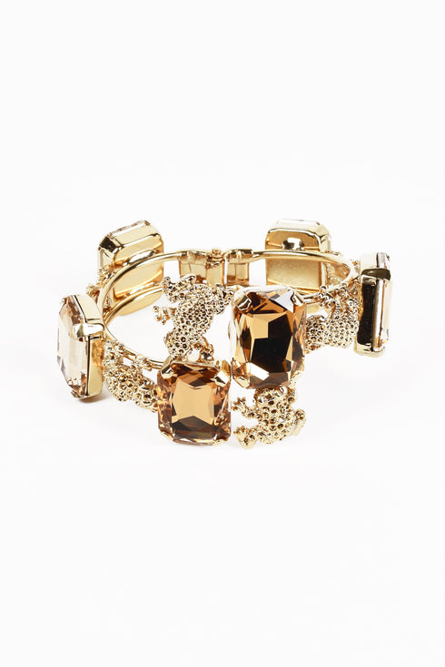 ADDICTED2 - Bracciale ANASTASIA con cristalli color oro
