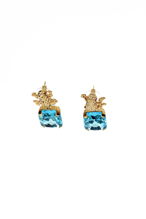 ADDICTED2 - Orecchini ARMONIA color acqua azzurra