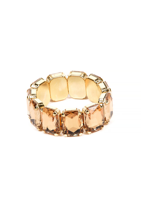 ADDICTED2 - Bracciale ESTER cristalli color oro