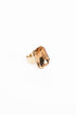 ADDICTED2 - Anello CELESTE con cristalli color oro
