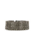 ADDICTED2 - Collana ASTERIA girocollo fili di strass in argento brunito