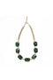 ADDICTED2 - Collana PAX con cristalli colore verde smeraldo