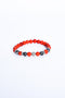 ADDICTED2 - Bracciale ODISSEO con pietre tonde e argento 925