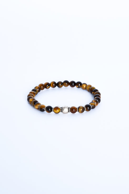 ADDICTED2 - Bracciale NIRVANA con le pietre tonde e argento 925