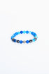 ADDICTED2 - Bracciale WEALTH con le pietre tonde e argento 925