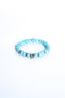 ADDICTED2 - Bracciale ZOE con pietre tonde e teschio in argento 925