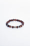 ADDICTED2 - Bracciale POWER con le pietre tonde e argento 925