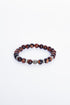 ADDICTED2 - Bracciale POWER con le pietre tonde e argento 925