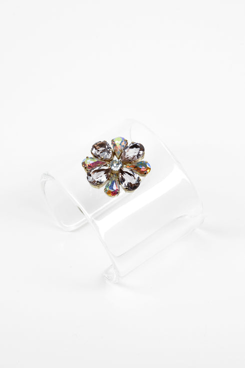 ADDICTED2 - Bracciale SOLE in resina trasparente