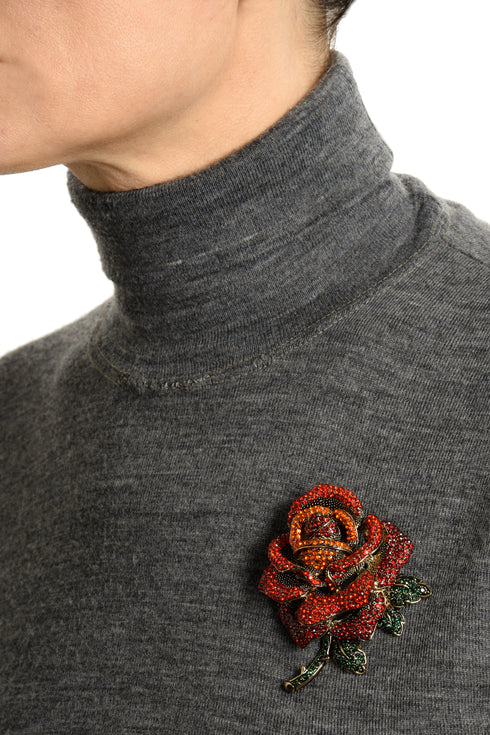 ADDICTED2 - Spilla MATILDE in forma di rosa
