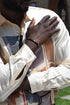 ADDICTED2 - Bracciale RELAX con pietre tonde e argento 925