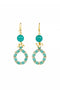 ADDICTED2 - Orecchini IRIDE color verde