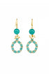 ADDICTED2 - Orecchini IRIDE color verde
