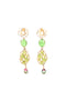 ADDICTED2 - Orecchini GIUNONE color verde