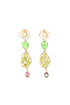 ADDICTED2 - Orecchini GIUNONE color verde