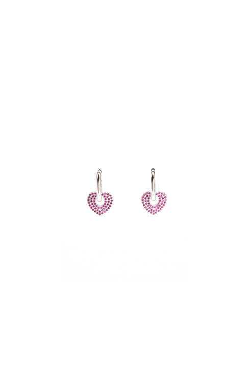 ADDICTED2 - Orecchini DANAE color fucsia