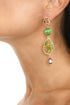 ADDICTED2 - Orecchini GIUNONE color verde