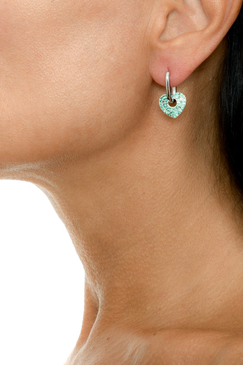 ADDICTED2 - Orecchini DANAE colore verde