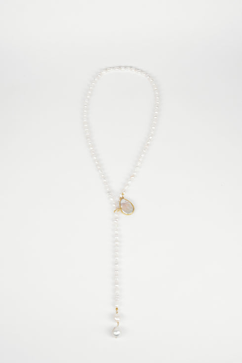 ADDICTED2 - Collana ANANKE di perle