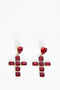 ADDICTED2 - Orecchini DIANA color rosso