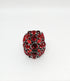 ADDICTED2 - Anello AMELIA con cristalli colore rosso