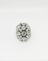 ADDICTED2 - Anello AMELIA con cristalli colore argento