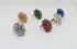 ADDICTED2 - Anello AMELIA con cristalli color oro