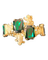 ADDICTED2 - Bracciale ANASTASIA con cristalli colore smeraldo