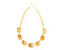 ADDICTED2 - Collana PAX con cristalli color oro