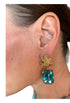 ADDICTED2 - Orecchini ARMONIA color acqua azzurra