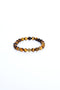 ADDICTED2 - Bracciale COURAGE occhio di tigre con zirconi