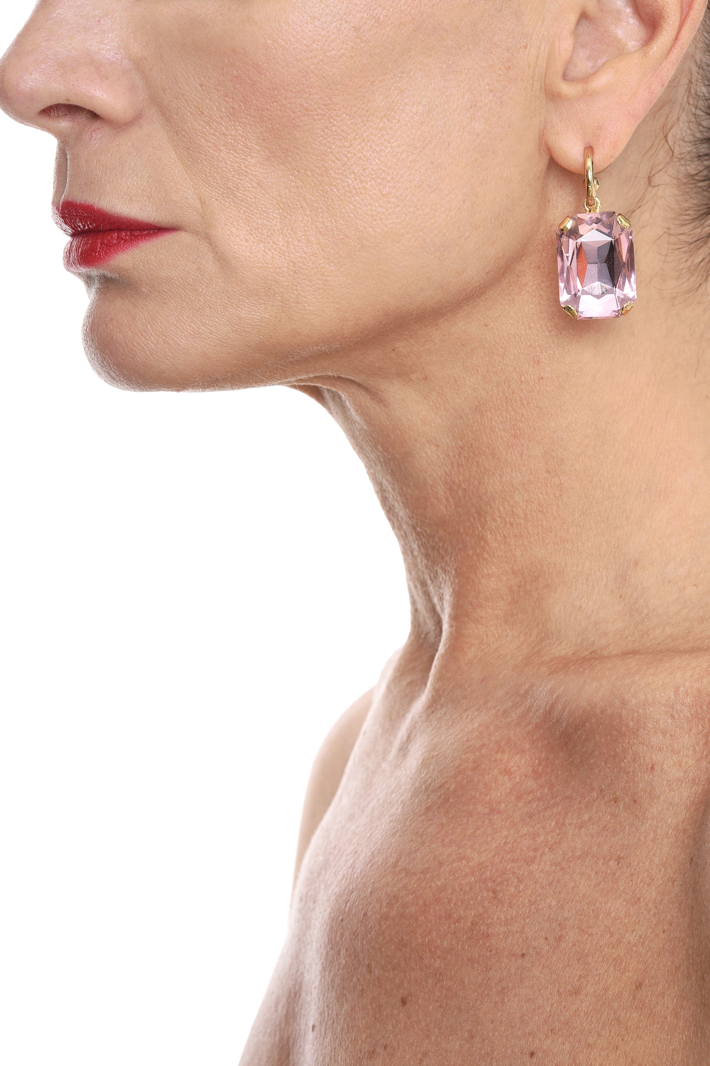 Alta qualità gioielli ADDICTED - Orecchini NOEMI colore rosa -ADDICTED2