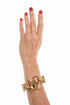 ADDICTED2 - ANASTASIA bracelet with gold colored Swarovski