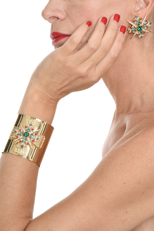 Acquista alta qualità ADDICTED2 - Bracciale CROCE DEL SUD con pietre Swarovski - ADDICTEDTWO