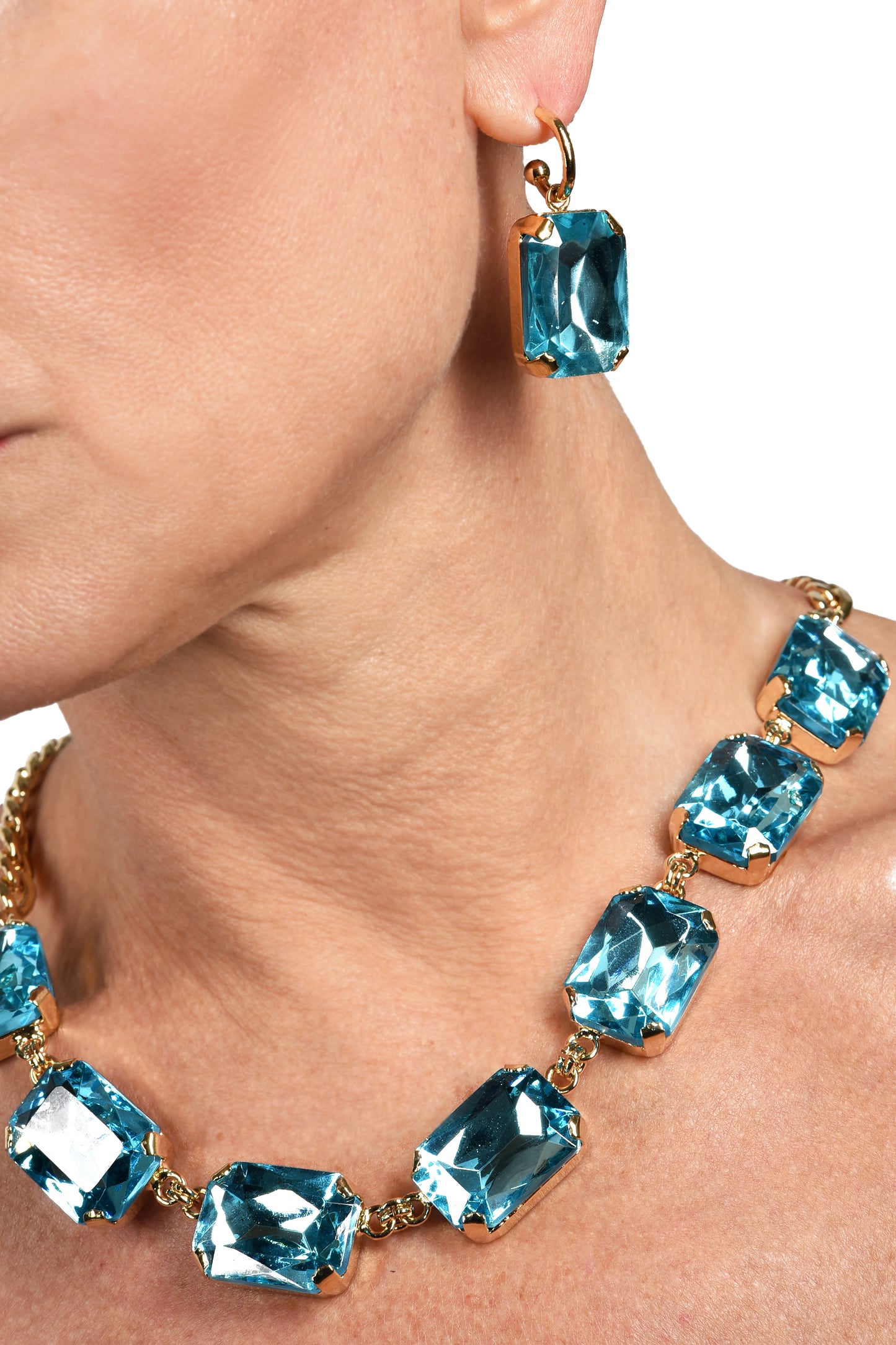 Acquista alta qualità ADDICTED2 - Orecchini NOEMI con Swarovski coloro acqua azzurra - ADDICTEDTWO