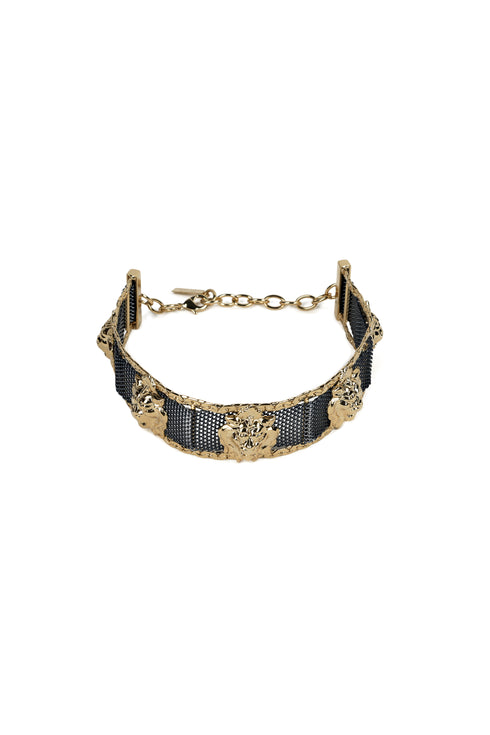 Heritage - Collana con teste di leoni