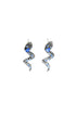 ADDICTED2 - Orecchini MOIRE blu