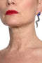 ADDICTED2 - Orecchini MOIRE blu