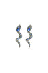 ADDICTED2 - Orecchini MOIRE blu