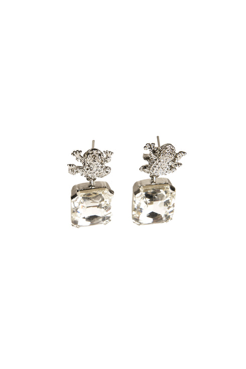 ADDICTED2 - Orecchini ARMONIA con cristalli placcato argento