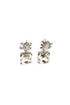 ADDICTED2 - Orecchini ARMONIA con cristalli placcato argento