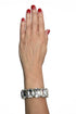 ADDICTED2 - Bracciale ESTER con cristalli placcato argento 925