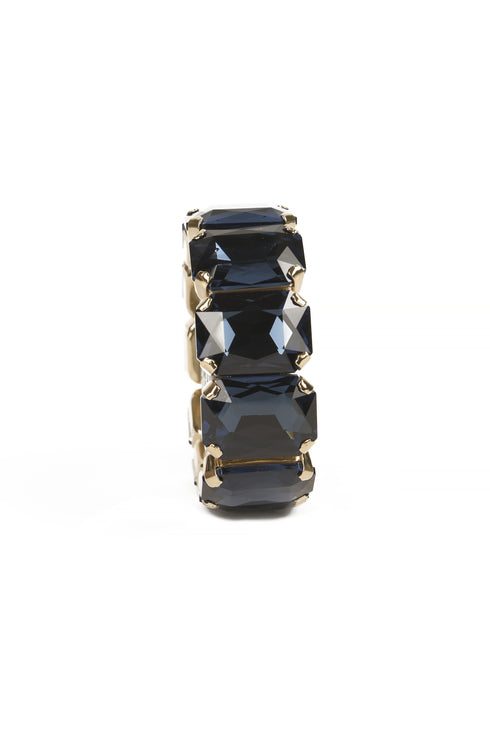 ADDICTED2 - Bracciale ESTER con cristalli color blue