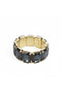 ADDICTED2 - Bracciale ESTER con cristalli color blue