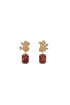 ADDICTED2 - Orecchini ARMONIA color rubino