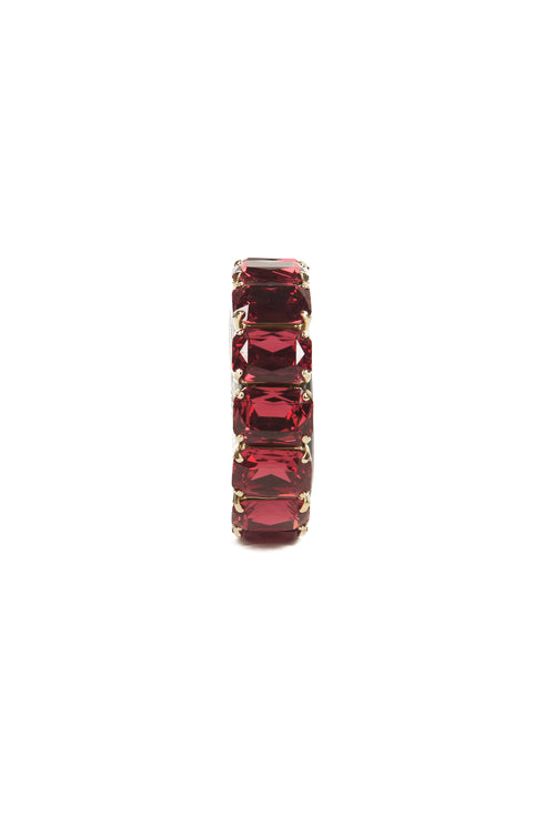 ADDICTED2 - Bracciale ESTER con cristalli color rubino