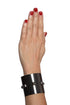 ADDICTED2 - Bracciale  NYX NOIR in argento brunito satinato
