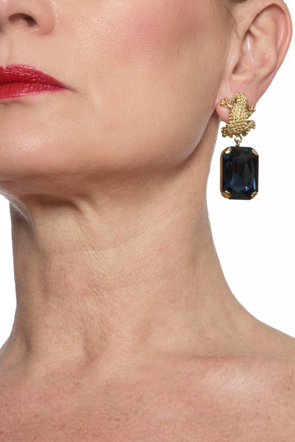 ADDICTED2 - Orecchini ARMONIA color blue