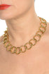 ADDICTED2 - ECATE gold colored chain necklace